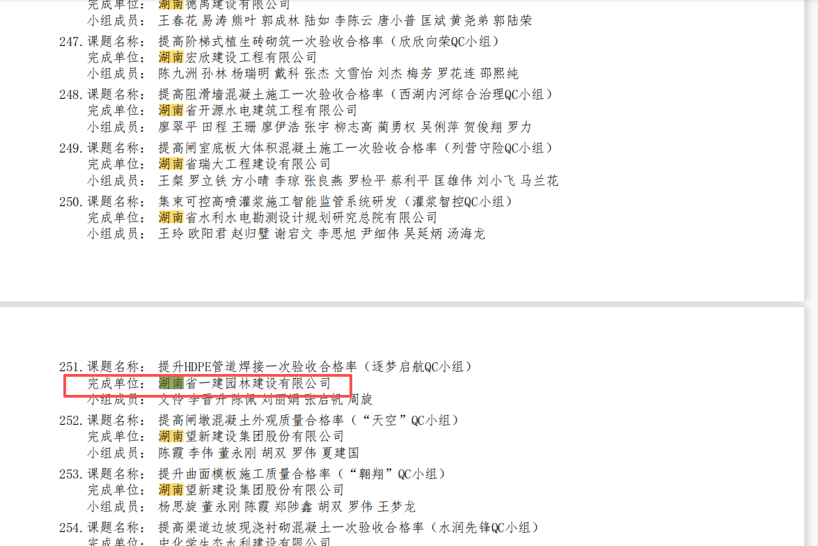 湖南省一建園林建設(shè)有限公司